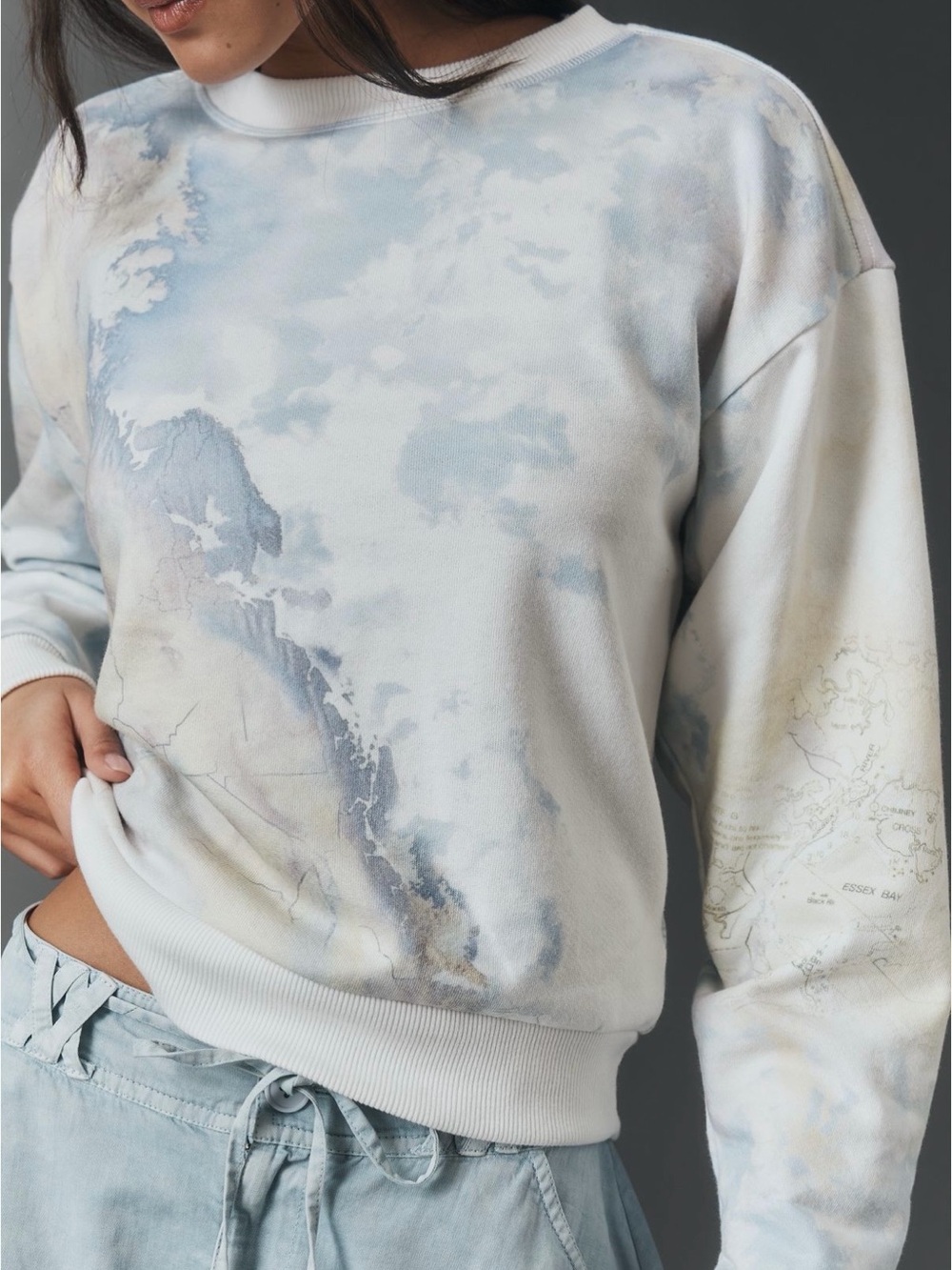 Anthropologie Pilcro Niki Bubble Sweatshirt - Picture 4 of 9
